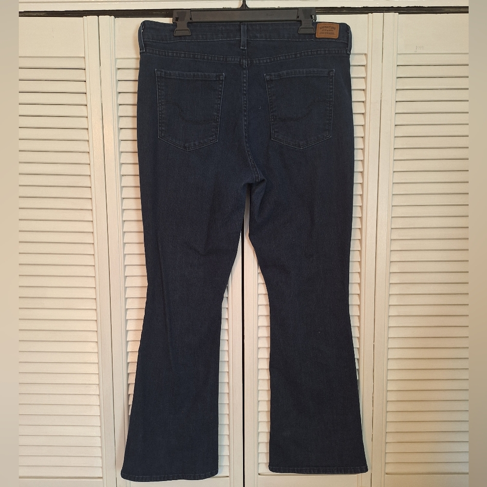 Levis Mid Rise Bootcut Dark Wash Jeans Sz 33 *Y - Picture 2 of 6